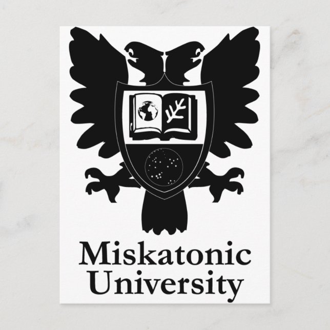 MU-Heraldic-Wappen-Zazzle Postkarte (Vorderseite)