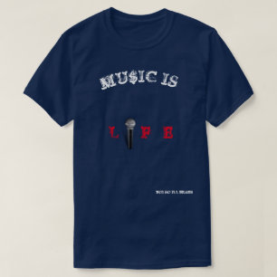 MU$IC IST LEBEN T-Shirt