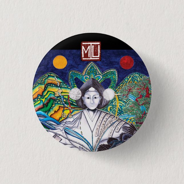 MU knöpfen Button (Vorderseite)