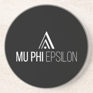 Mu Phi Epsilon-Logo Getränkeuntersetzer