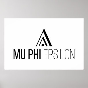 Mu Phi Epsilon-Logo Poster