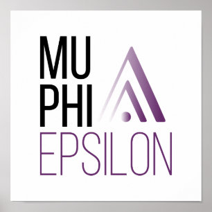 Mu Phi Epsilon-Logo Poster