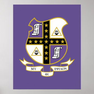 Mu Phi Epsilon Wappen Poster