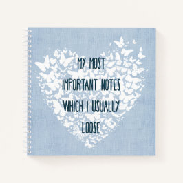 Mu wichtigsten Notizen SpiralNotebook Notizbuch