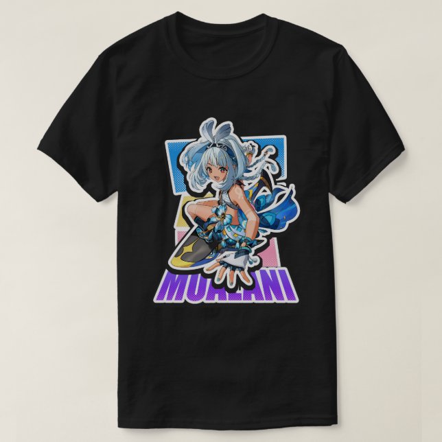 Mualani - Aufstieg des Surfs - Genshin-Auswirkunge T-Shirt (Design vorne)