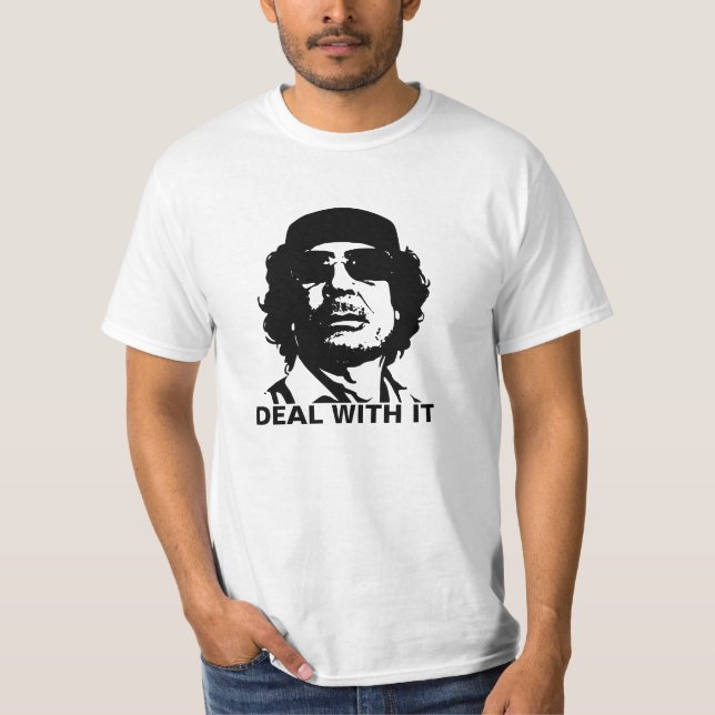 Muammar Gaddafi T-Shirt (Vorderseite)