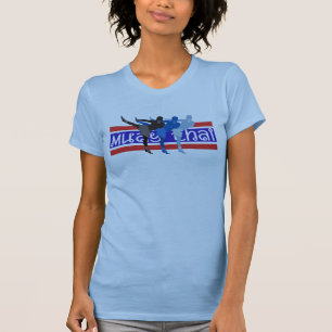 Muay das T-Shirt thailändischer Frauen