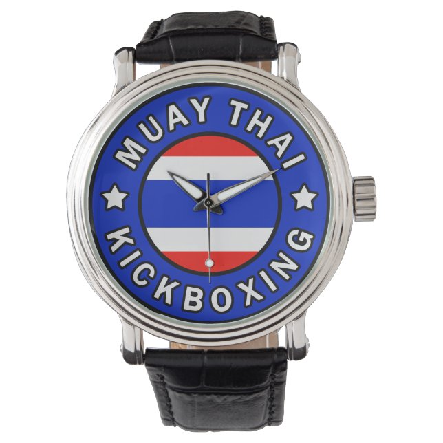 Muay Thai Armbanduhr (Vorderseite)