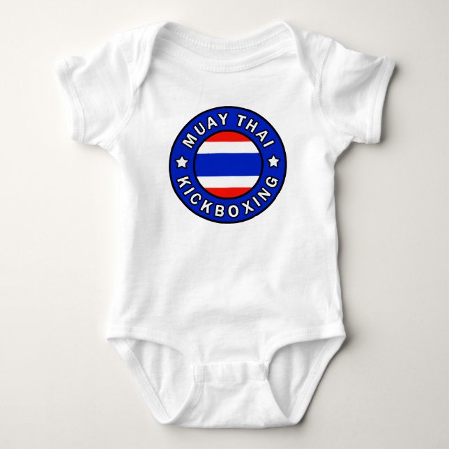 Muay Thai Baby Strampler (Vorderseite)