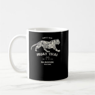 Muay Thai Bangkok Retro Vintag 162 Kaffeetasse