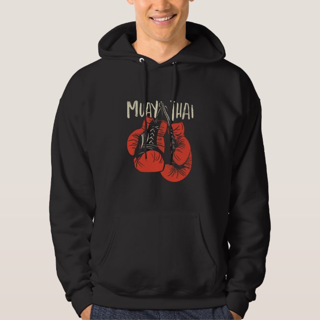 Muay Thai Boxing Hoodie (Vorderseite)