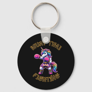 Muay Thai Einhorn - Einhorn Kickboxen Thai-Boxen Schlüsselanhänger