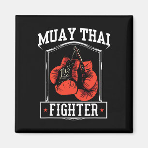 Muay Thai Fighter Hob1 Magnet
