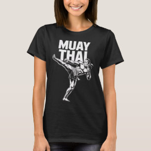 Muay Thai Fighter Vintag Martial Arts Thai Boxing T-Shirt