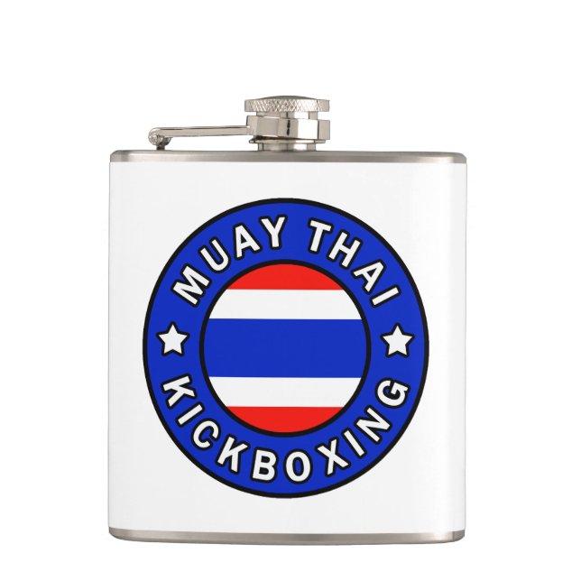 Muay Thai Flachmann (Vorderseite)