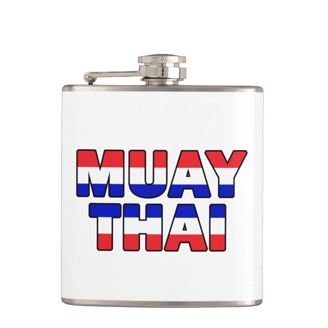 Muay Thai Flachmann (Vorderseite)