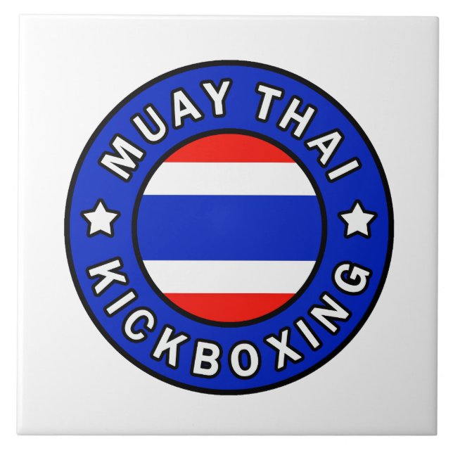 Muay Thai Fliese (Vorderseite)