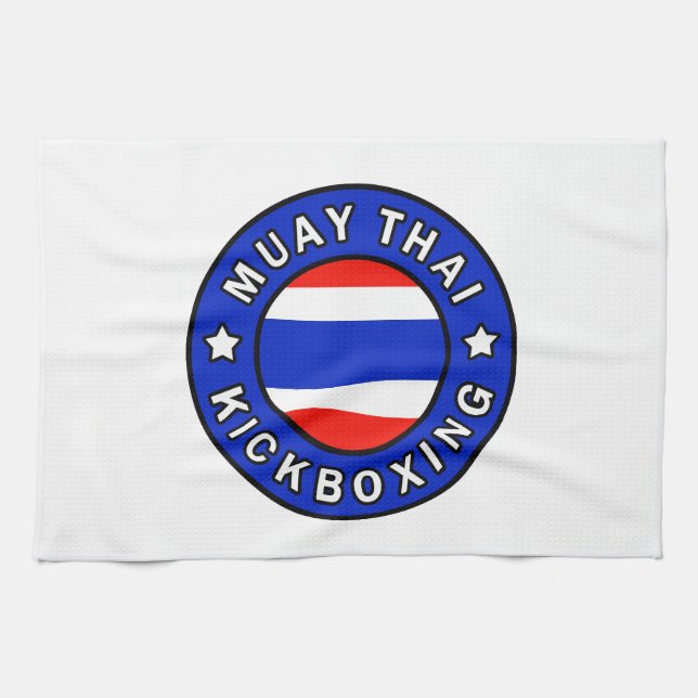 Muay Thai Geschirrtuch (Horizontal)