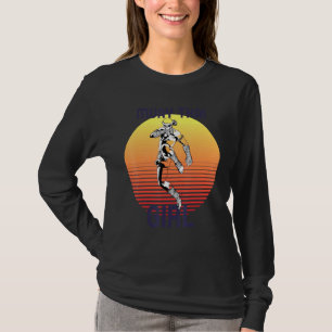 Muay Thai Girl Mixed Martial Arts Kickboxing Jiu-J T-Shirt