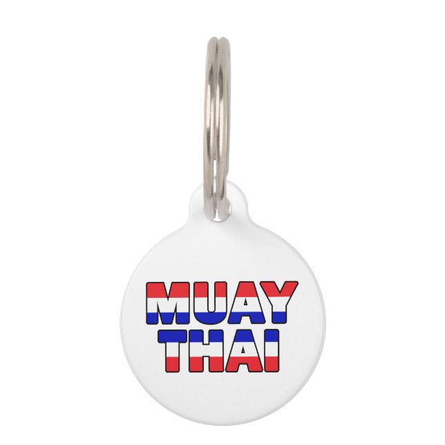 Muay Thai Haustiermarke (Vorderseite)