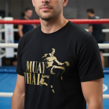 Muay-Thai-Kämpfer – Goldener Schlag