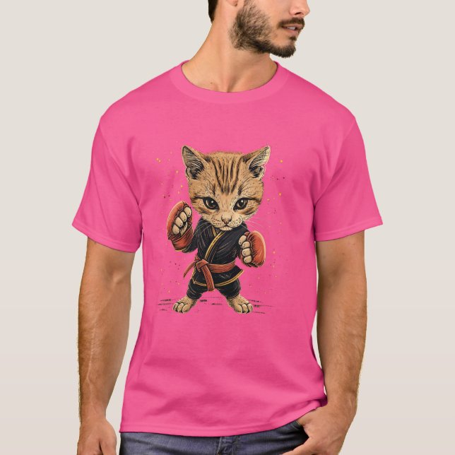Muay Thai Kampfflugzeug T-Shirt (Vorderseite)