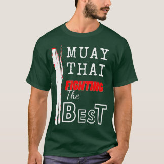 Muay Thai kämpft für das beste thailändische Produ T-Shirt