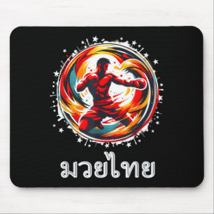Muay Thai Kickboxen MMA Thai Boxing Art der Acht Mousepad