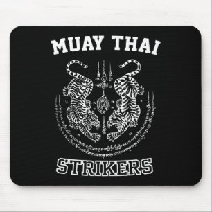 Muay-Thai-Kickboxen-Tiger-Kämpfer Sak Yant Mma  Mousepad
