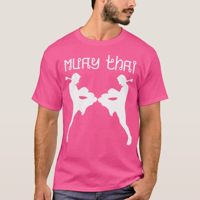 Muay Thai Kickboxing Martial Arts Mixed Martial Ar T-Shirt (Vorderseite)