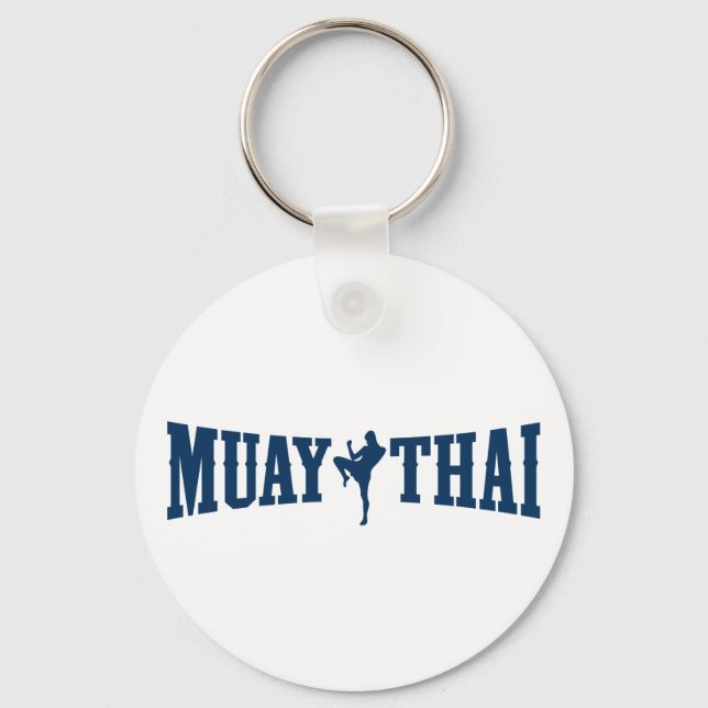 Muay Thai Logo Schlüsselanhänger (Vorderseite)