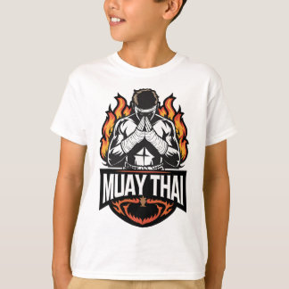 Muay Thai Logo - Thai Boxkämpfer T-Shirt