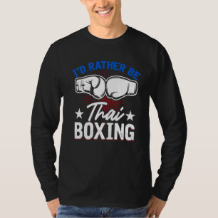 Muay Thai Martial Kickboxing Combat Sports Thai Bo T-Shirt