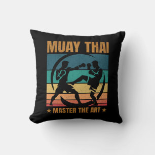 Muay Thai Master The Art Boxer Boxing Practitioner Kissen