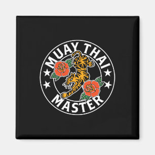 Muay-Thai-Meisterkämpfer-Boxen-Hobby-Kampfsport Magnet