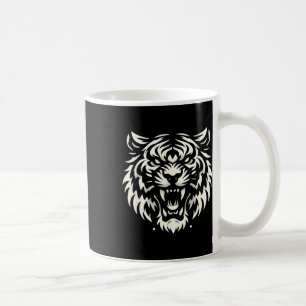 Muay Thai Mma Kampf Tattoo Tiger Brüllen Kickboxen Kaffeetasse