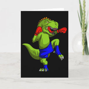 Muay Thai MMA-Kämpfer T-Rex Mixed Martial Art Comt Karte