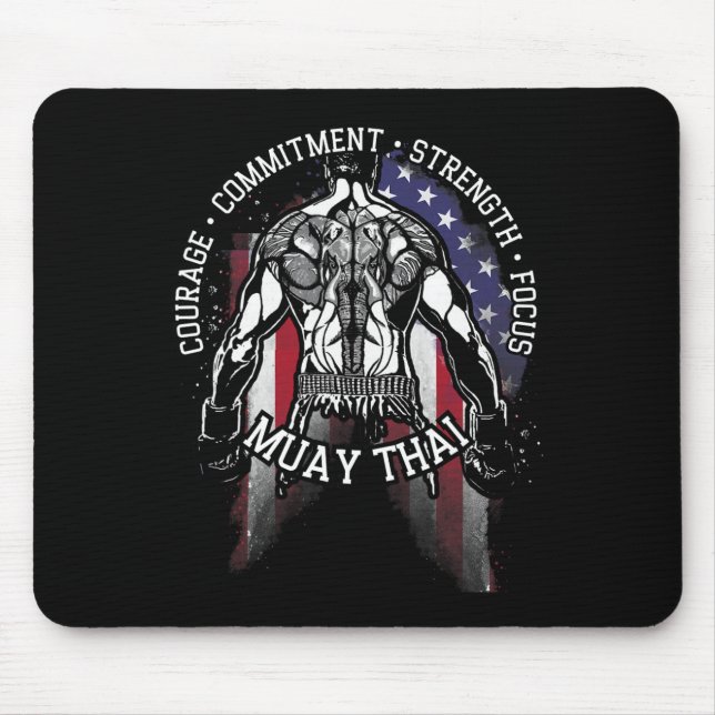 Muay Thai  Mousepad (Vorne)