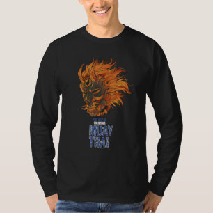 Muay Thai Oni-Maske Hannya Thailand Thai-Boxen MM T-Shirt
