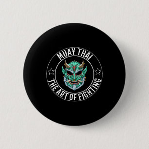 Muay Thai Oni - Thai-Boxen und Kickboxen _1 Button