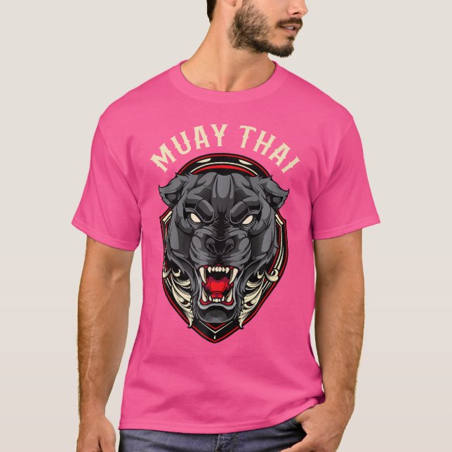 Muay Thai Panther T-Shirt (Vorderseite)