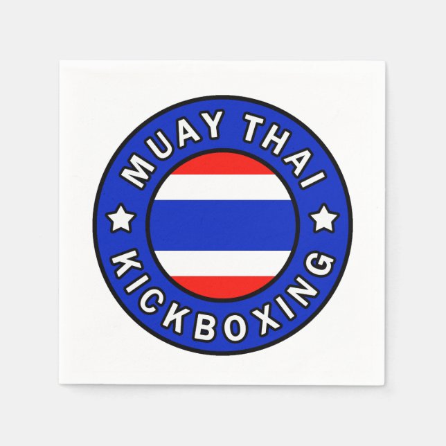 Muay Thai Serviette (Vorderseite)