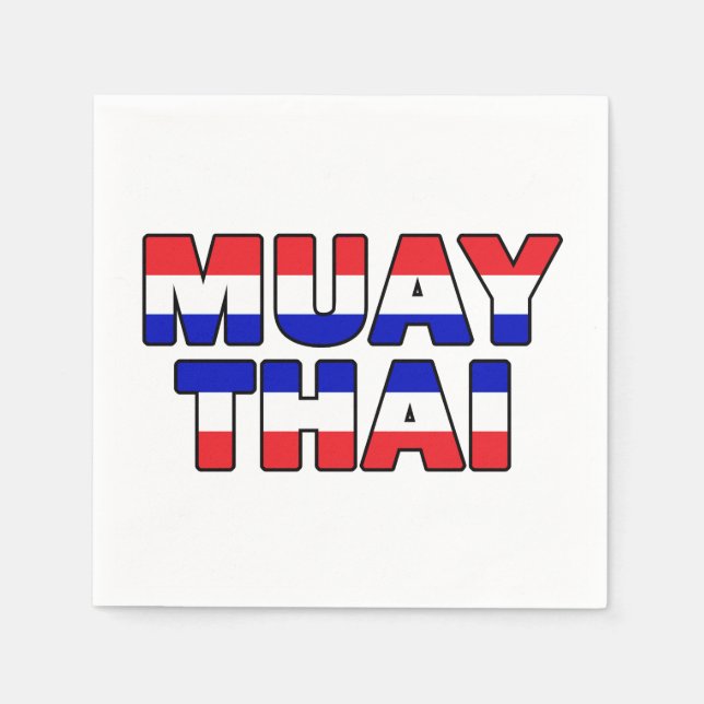 Muay Thai Serviette (Vorderseite)