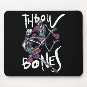 Muay Thai Skelett - Thai-Boxen und Kickboxen  Mousepad