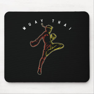 Muay-Thai-Sportkämpfer Mma Thailand-Boxen Marti Mousepad
