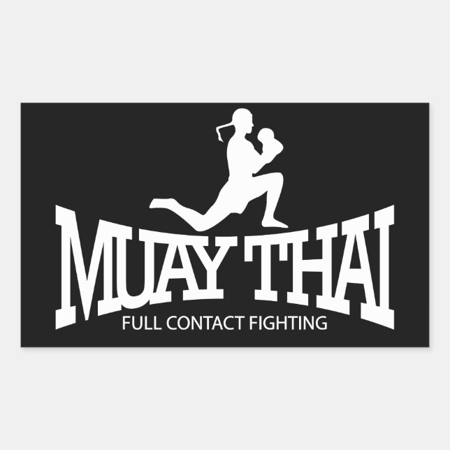 Muay Thai Stickers (Vorderseite)