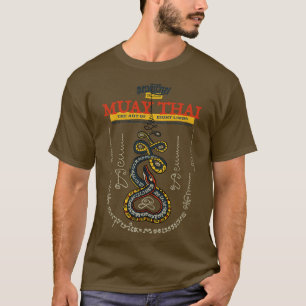 Muay Thai Tattoo Schlange T-Shirt