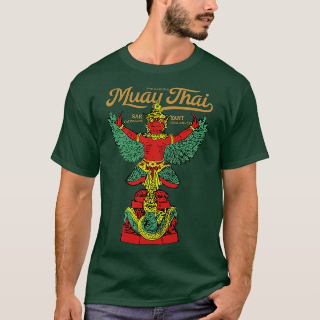 Muay Thai Tattoo The Garuda T-Shirt (Vorderseite)