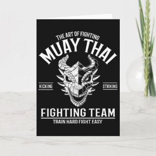 Muay Thai Thai Boxing Kickboxen Karte