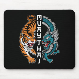 Muay Thai Thailand Boxing Muay Thai Fan Men Women Mousepad